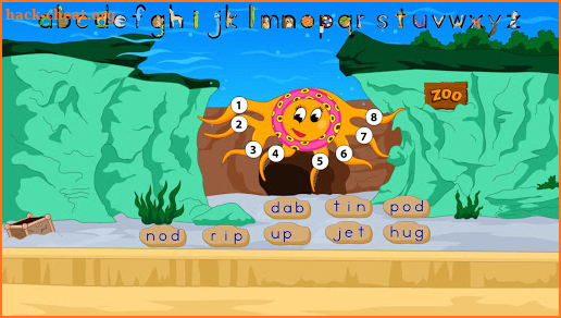 Zoo-phonics 11. The a-b-c Pool screenshot