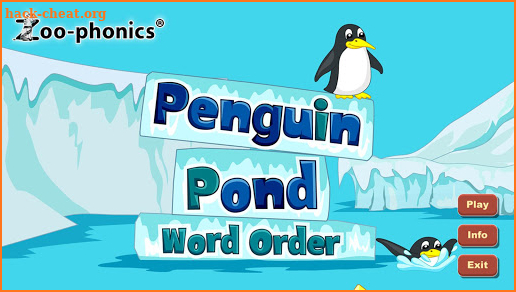 Zoo-phonics 14. The Penguin Pond Word Order Game screenshot