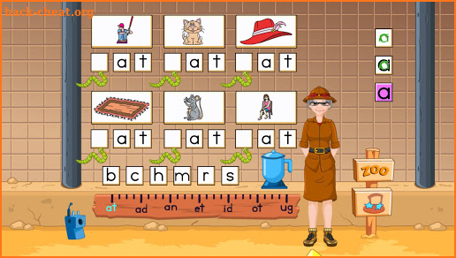 Zoo-phonics 8. Make It Say with Inny Inchworm screenshot