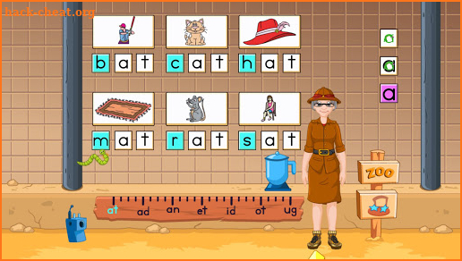 Zoo-phonics 8. Make It Say with Inny Inchworm screenshot