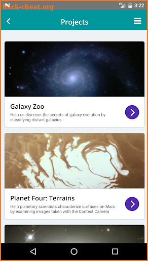 Zooniverse screenshot