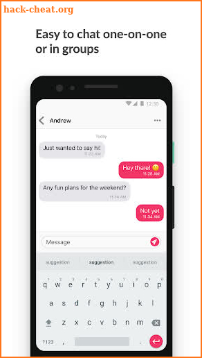 ZOOTCH - Alternative Messaging screenshot