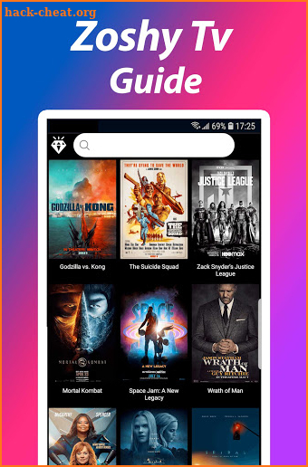 Zoshy Movie App Clue screenshot