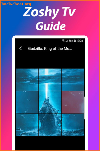 Zoshy Movie App Clue screenshot