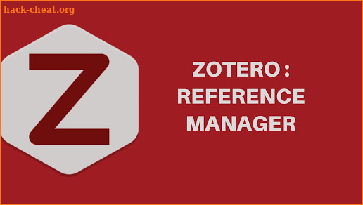 Zotero App : Reference Manager for Student Guide screenshot