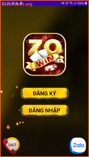 Zowin - Game bài đổi thưởng Vip năm 2021 screenshot