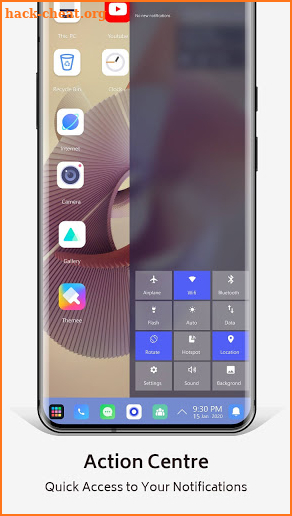 ZTE Axon 30 Theme For Computer Launcher screenshot