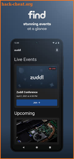 Zuddl screenshot