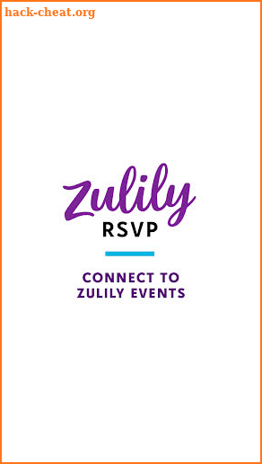 Zulily RSVP screenshot