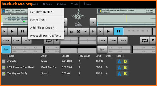 Zulu DJ Mixer Free screenshot