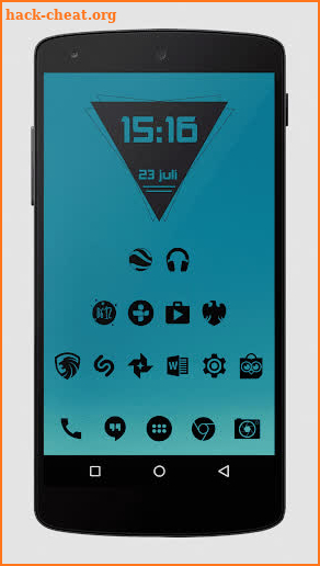 Zwart - Black Icon Pack screenshot