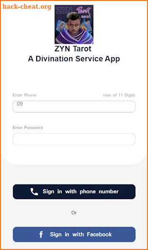 ZYN Tarot screenshot