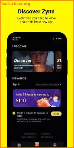 Zynn Tips : How to use and earn money screenshot