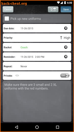 ZZTasks screenshot