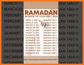 Ramadan Calendar 2024 Time related image