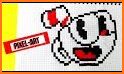 Cuphead Pixel Art related image