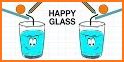 Fill the Glass-Happy Glass Game related image