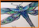 Coloring Dragonfly related image