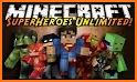 HuIk Mod in MCPE + Incredible Superheroes Skins PE related image