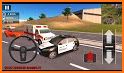 Flying Police Car : City Patrol Robber Chase Game related image