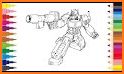 Robot Coloring Book related image