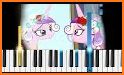 Piano Little Pony - Twilight Sparkle Rainbow Dash related image