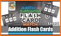 Addition Flash Cards Math Help Quiz Learning Games related image