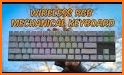 White Blue Ice Keyboard related image