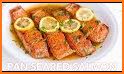 Rahasia membuat One pan salmon with crispy herb related image