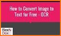 Image Text Reader (OCR) related image