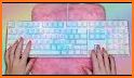 Colorful Rainbow Keyboard related image