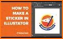 Graphic Design- Sticker Maker & Logo Design related image