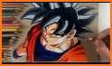 Super Saiyan Pixel Art: Dragonball Color By Number related image