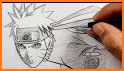 easy ways to draw naruto sketches related image