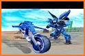 Bike Robot Transformer game: 3D Futuristic Car War related image