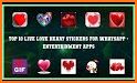 Wasticker love for Whatsapp related image