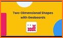 GeoBoard for kids. Draw shapes related image