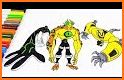 Ben 10 Coloring Pages related image