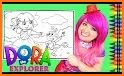 Dora Coloring related image