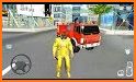 Modern Firefighter Fire Truck Driving Simulator related image