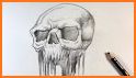 Learn to Draw Skulls Tattoo related image