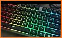 LED Colors Keyboard Background related image