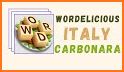 Wordelicious: Food & Travel - Word Puzzle Game related image