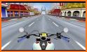 Moto Rider : City Rush Road Traffic Rider Game 3D related image