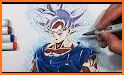 Color By Number DBZ Pixel Art images related image