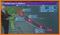 Map - hurricane tracker and radar related image