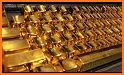 Glitter Gold Keyboard Theme related image