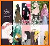 Muslimah Cartoon Wallpaper related image