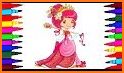 coloring princess - princess coloring book girls related image