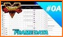 FRAMEDATA for SFV related image